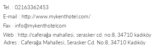 My Kent Hotel telefon numaralar, faks, e-mail, posta adresi ve iletiim bilgileri